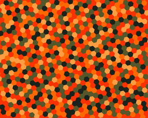 Abstract background hexagon. Vector illustration.