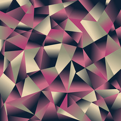 Plakat Polygon background. Abstract texture