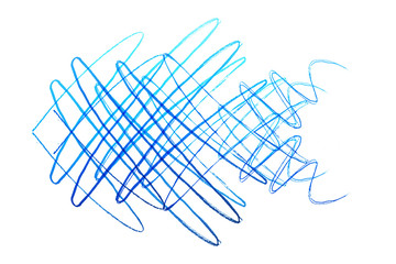 Abstract watercolor hand drawn isolated on a white background