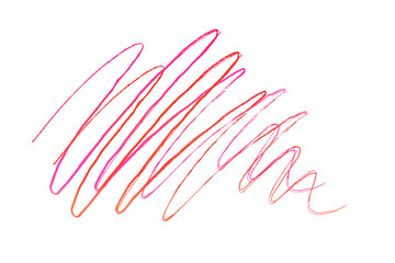 Abstract watercolor hand drawn isolated on a white background