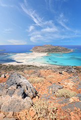 Balos lagoon