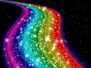 Rainbow Milky Way