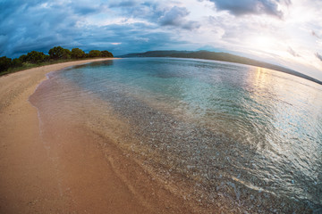 Sandy beach