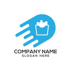 Food Delivery Logo Vector
