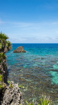 View of West Bay Roatan, Honduras