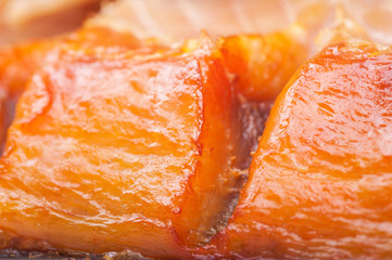 smoked fish meat