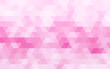 Abstract white pink tone mosaic background