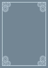 Border frame background