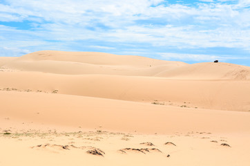 White Sand Dunes of Mui Ne in Vietnam
