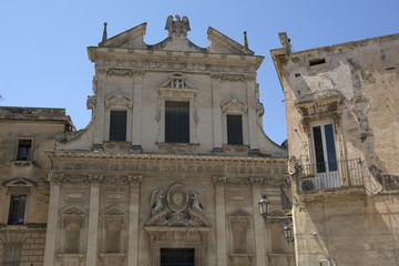 Fototapeta na wymiar Lecce, città della Puglia, Itali