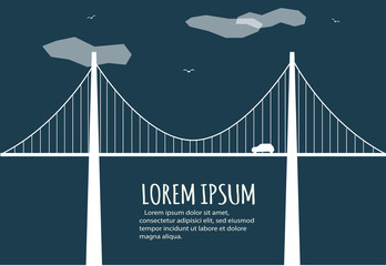 Minimalistic Cityscape Banner