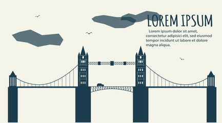 Minimalistic Cityscape Banner