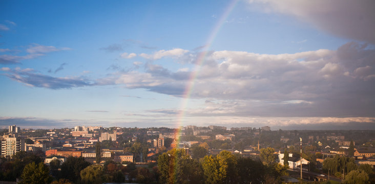 View of the city Kirovograd (Kropyvnytskyi)
