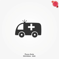 Ambulance car Icon