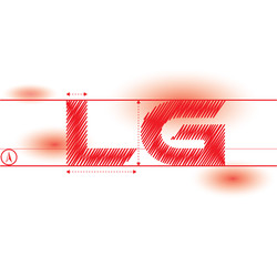 lg redprint font