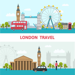 London City Skyline Poster