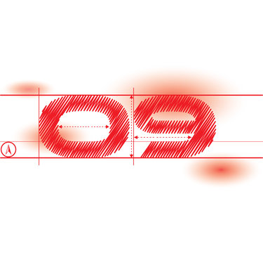 o9 redprint font