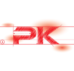 pk redprint font