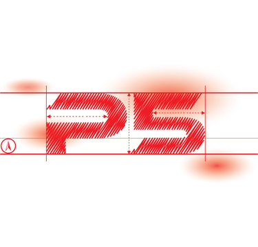 p5 redprint font