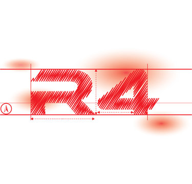 r4 redprint font