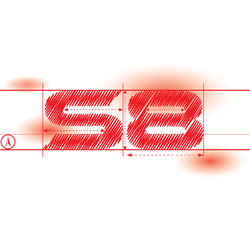s8 redprint font