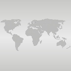 vector illustration of a world map. infographics element design.