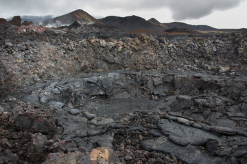 Die Vulkangegend in der Tolbatschik-Region - Kamtschatka - Sibirien - Russland © EinBlick
