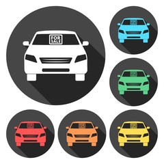 Fototapeta premium Car sale. vector