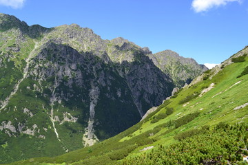 Naklejka premium Góry Tatry