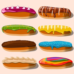 eclairs are tasty