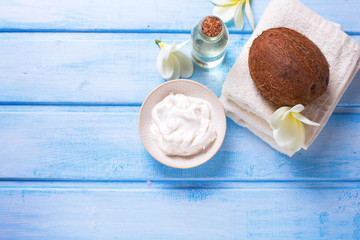 Organic spa products.