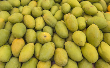Fresh mango fruit background