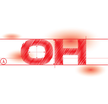 0h redprint font