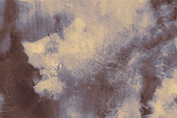 Naklejka premium abstract painting of grey texture background on the basis of paint