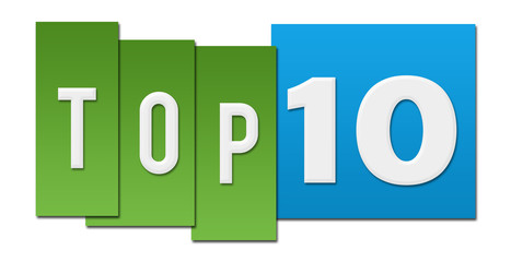 Top Ten Green Blue Stripes 