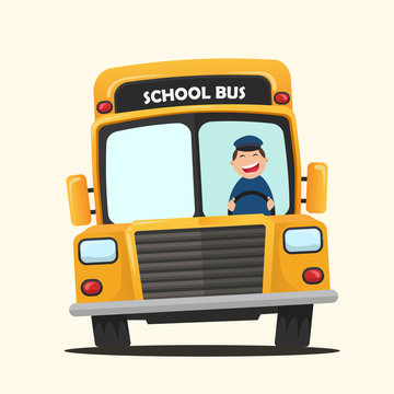 Vector illustration School bus