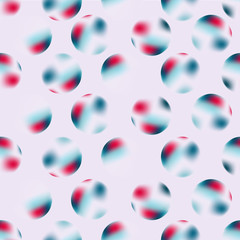 Creative abstract art circles background.