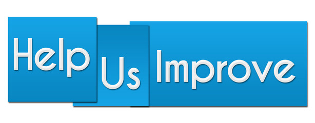 Help Us Improve Blue Stripes 