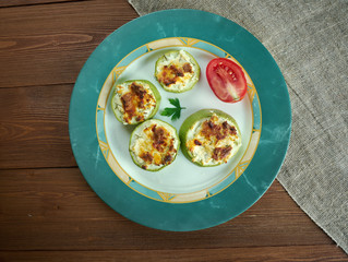 Turkish zucchini stuffed