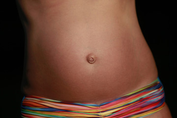 brzuch ciążowy 2 - obrazy, fototapety, plakaty