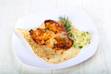 Chicken breast bbq
