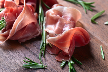 jamon with rosemary