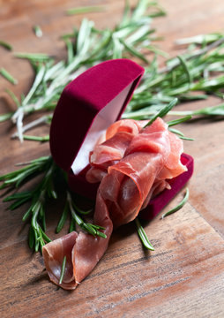jamon with rosemary