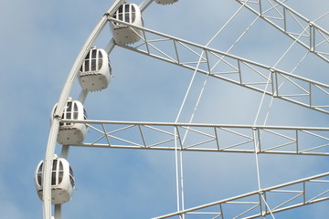 carousel, Ferris wheel, entertainment, Park