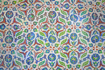 Ceramic Tile from open air public Topkapi Musieum