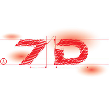 7d redprint font