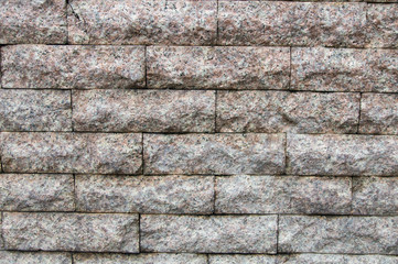 There are the brick wall. It is good background.