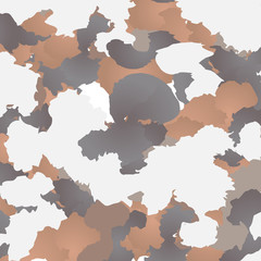 Cat Fur Pattern - Vector Illustration
