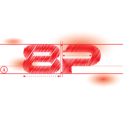 8p redprint font