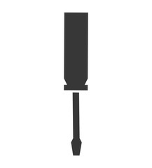 screwdriver tool repair contruction icon. Isolated and flat illustration. Vector graphic